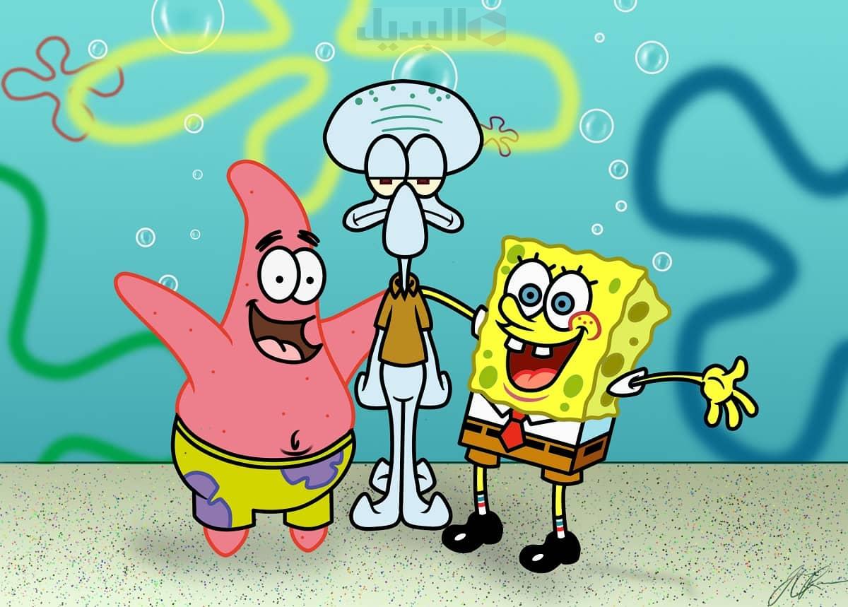 استقبل الآن تردد قناة سبونج بوب 2023 SpongeBob الجديد على نايل سات